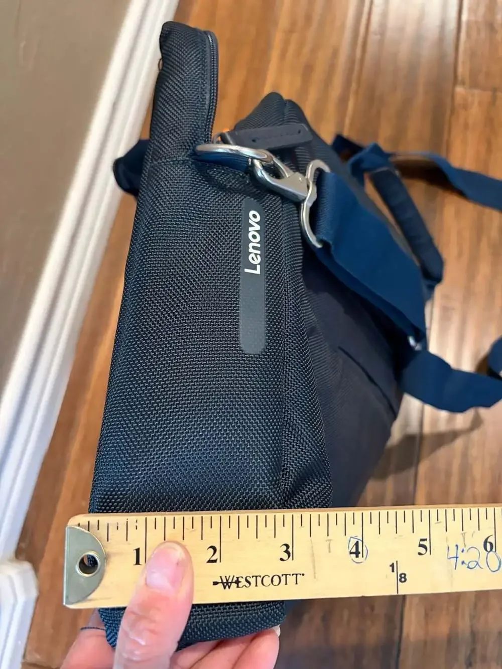 Lenovo Classic Topload by NAVA 15.6 Laptop Briefcase Bag Blue